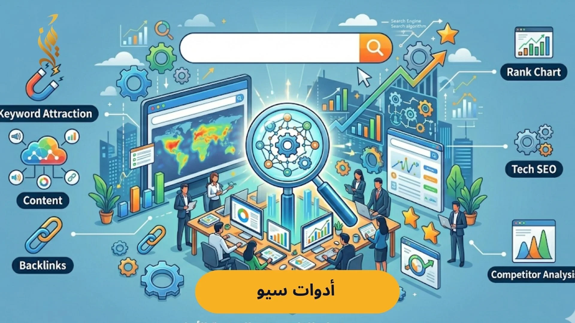 أفضل 10 ادوات سيو (مجانية ومدفوعة) | دليل الخبراء الشامل من تميز الرواد