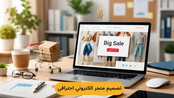 تصميم متجر الكتروني احترافي مع تميز الرواد