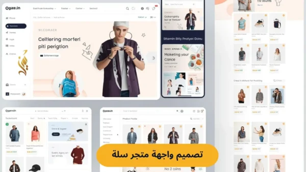 تصميم واجهة متجر سلة