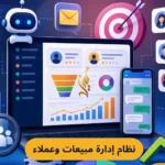 أحدث نظام ادارة مبيعات وعملاء | 12 ميزة ذكية ترفع مبيعاتك في 2026 من تميز الرواد