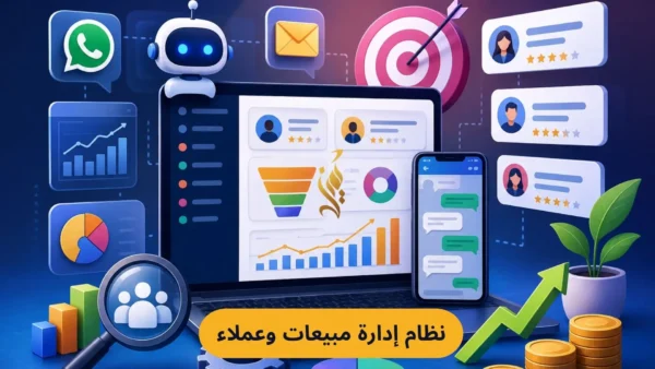 ادارة مبيعات وعملاء من تميز الرواد