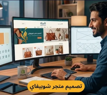 دليل تصميم متجر شوبيفاي احترافي: خطوتك لزيادة مبيعاتك مع تميز الرواد