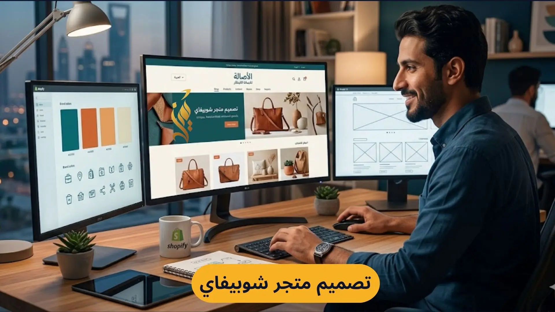 دليل تصميم متجر شوبيفاي احترافي: خطوتك لزيادة مبيعاتك مع تميز الرواد