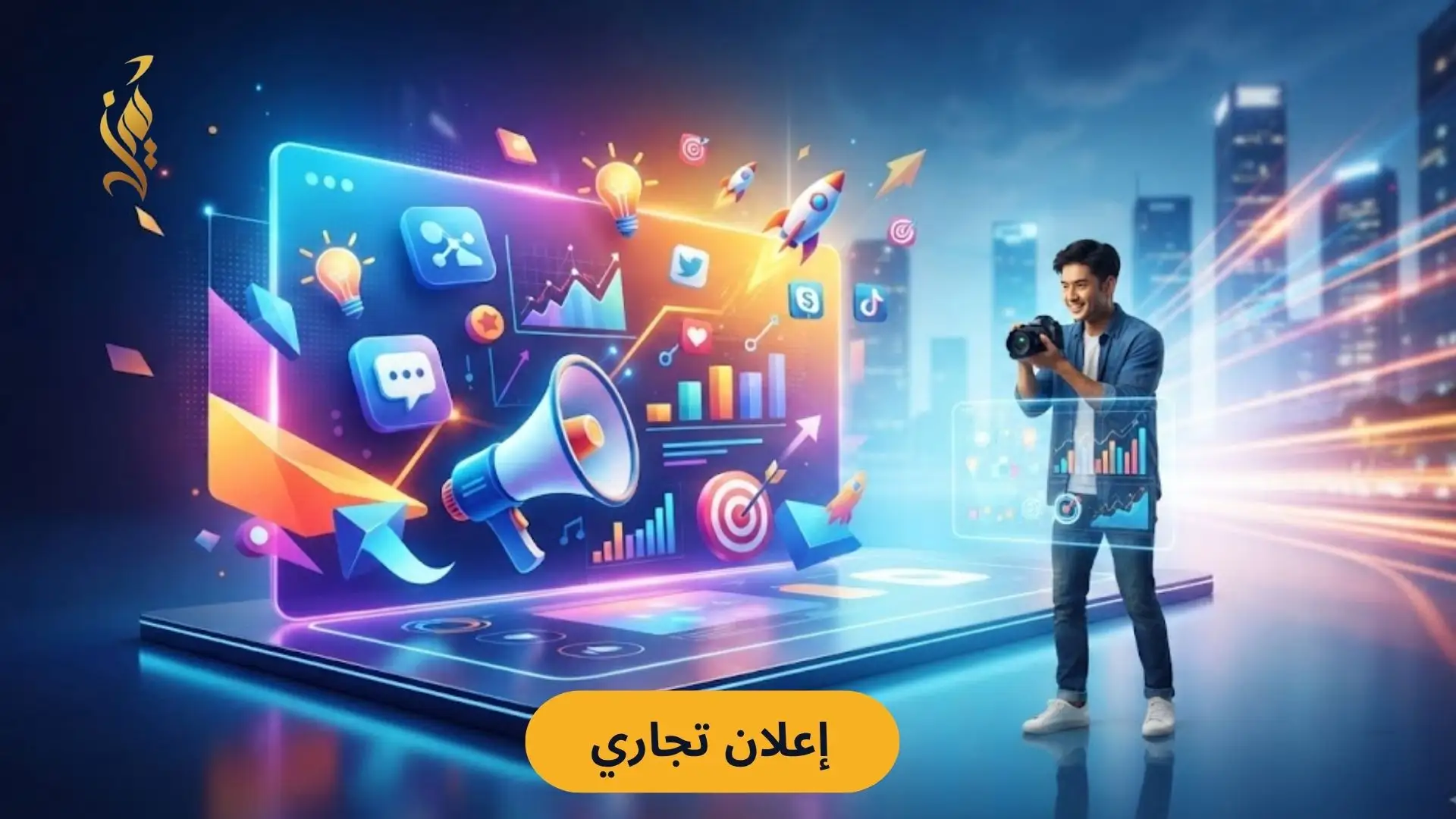 اعلان تجاري في 2026: دليل عملي لزيادة النقرات والمبيعات في التجارة الإلكترونية اعلان تجاري في 2026: دليل عملي لزيادة النقرات والمبيعات في التجارة الإلكترونية